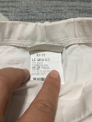 6 Yaş Beden Kısa tayt