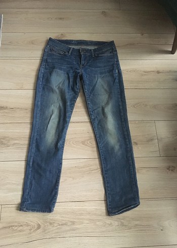 Levis Koyu Mavi Yikamali Dar Kesim Jean