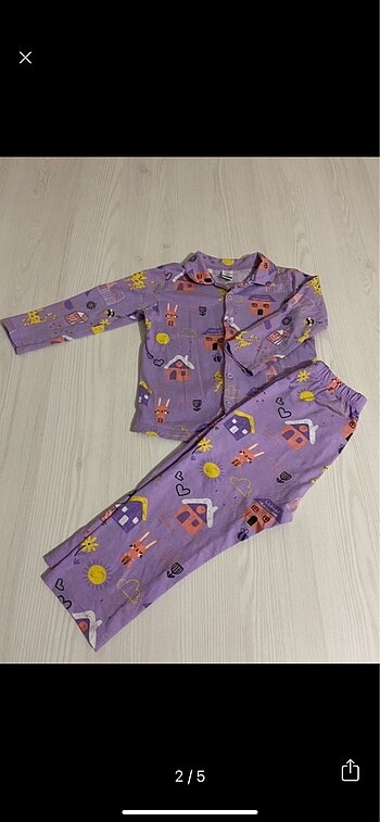 Lc waikiki kız bebek pijama takımı