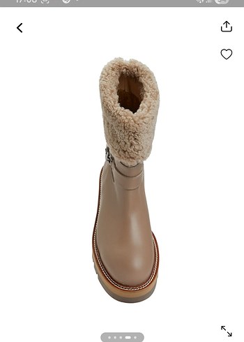 Beymen Club Kadın Koyu Pudra Deri Bot - Görsel 4