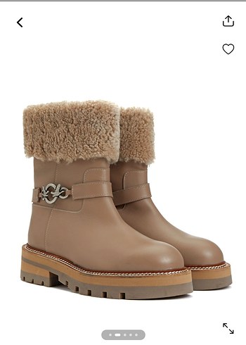 Beymen Club Kadın Koyu Pudra Deri Bot - Görsel 2