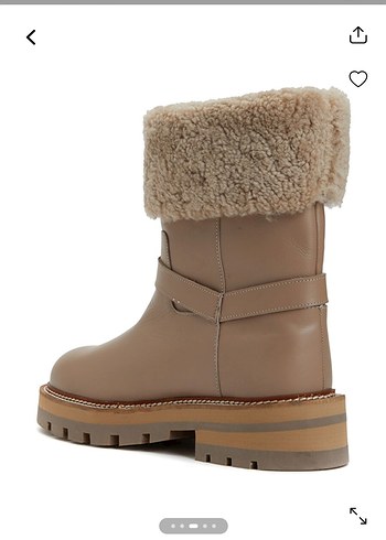 Beymen Club Kadın Koyu Pudra Deri Bot - Görsel 3