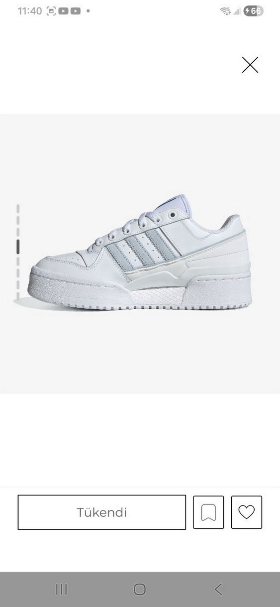 Orijinal Adidas Forum Bold Stries W - Görsel 3