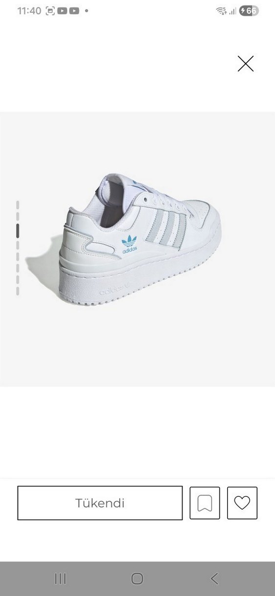 Orijinal Adidas Forum Bold Stries W - Görsel 2