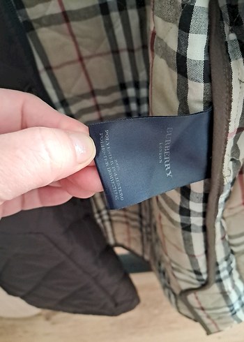 xxl Beden kahverengi Renk Orijinal Burberry Kanan/trenckot