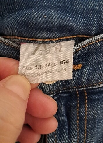 Zara 164 cm jean - Görsel 2