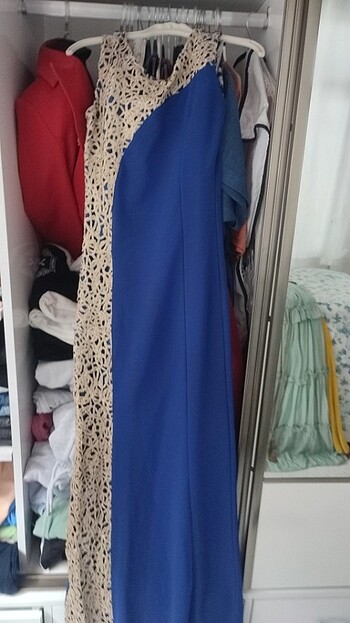 Mavi balık model abiye