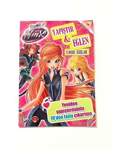 Winx Çıkartma Kitabı