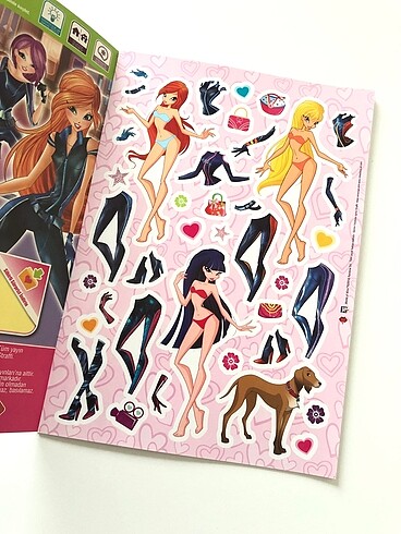 Winx Çıkartma Kitabı
