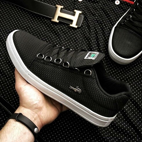 Lacoste Siyah Beyaz Sneaker