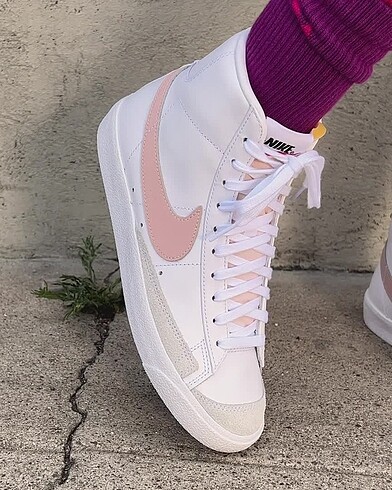 Nike Blazer Beyaz Pudra Sneaker