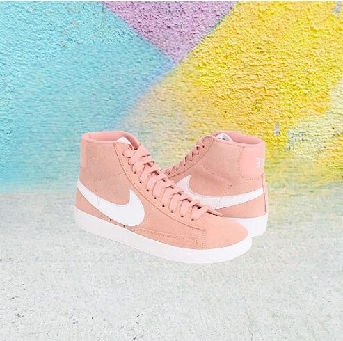 Nike Blazer Pudra Beyaz Sneaker