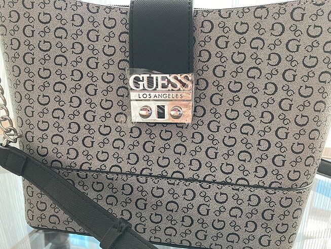  Beden gri Renk Guess çanta