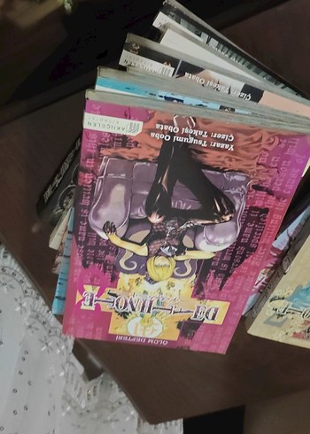 Beden Renk Death Note Manga Seti Cilt 6dan 13e