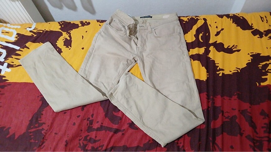 Erkek mavi jeans