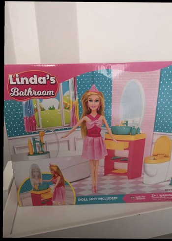 Linda'nın Banyo Seti - Pembe Oyun Seti