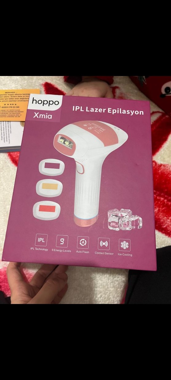 Hoppo Beyaz Buz Lazer Epilasyon Cihazı - Görsel 2