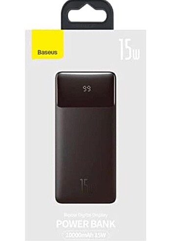 BASEUS 15W POWERBANK 10.000 mAh HIZLI SA