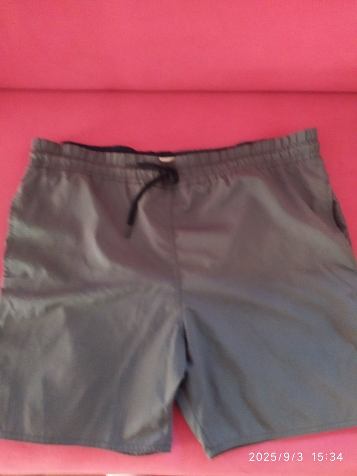 Gri Erkek Midi Yüzme Şortu - Görsel 2