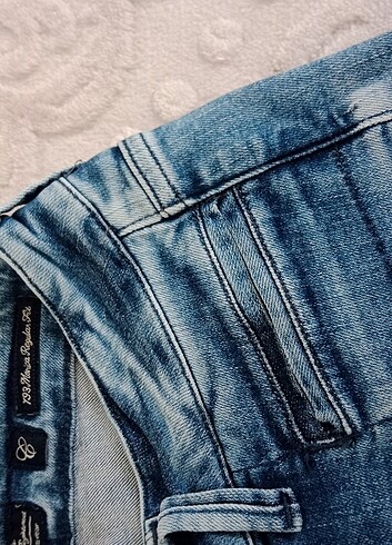 30 Beden mavi Renk Regular fit hafif dar kesim medium kot pantolon