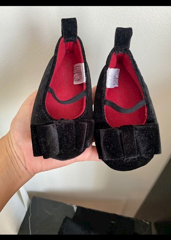 siyah kadife babet - Görsel 2