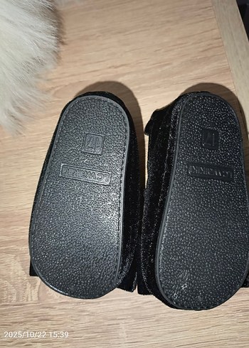 siyah kadife babet - Görsel 4