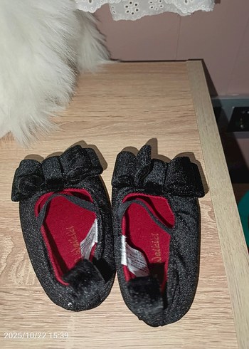 siyah kadife babet - Görsel 3