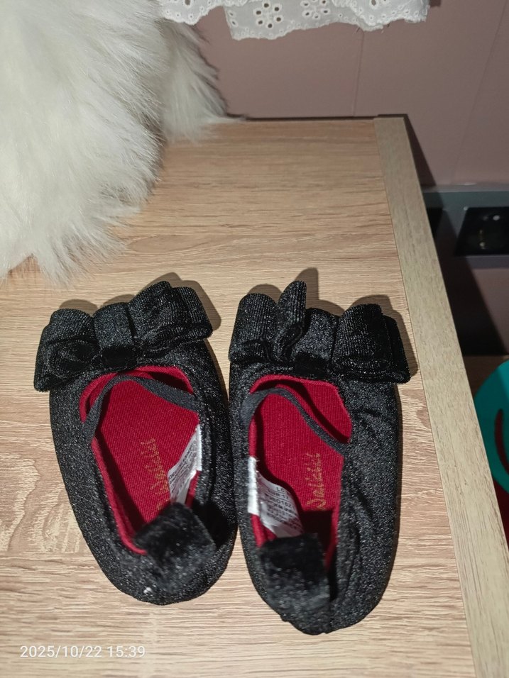 siyah kadife babet - Görsel 3