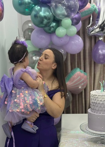 deniz kızı doğum günü elbisesi - Görsel 4