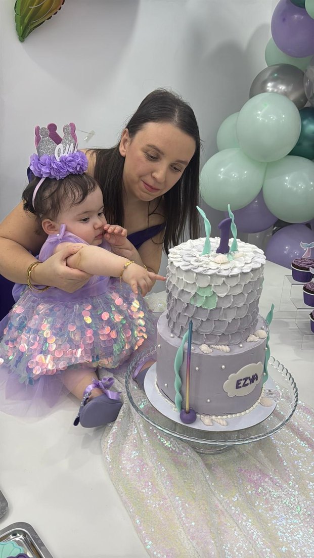 deniz kızı doğum günü elbisesi - Görsel 3