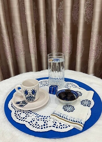 Kahve fincanı çift lale model - Görsel 2