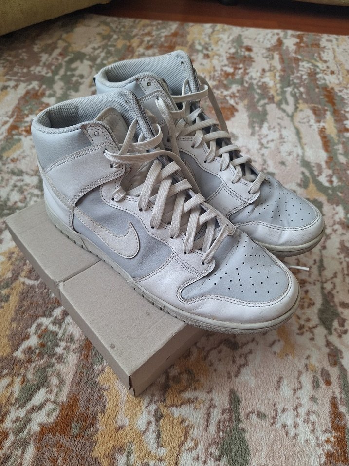 Gri-Beyaz Erkek spor ayakkabı - Görsel 2