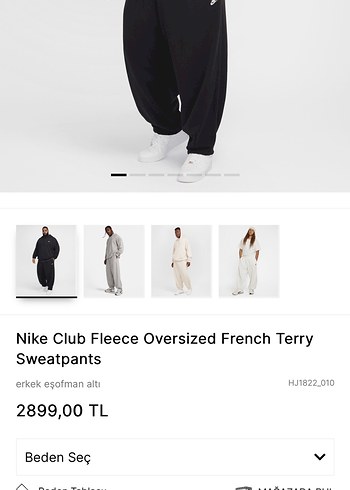 Nike Oversize Eşofman Altı - Görsel 6