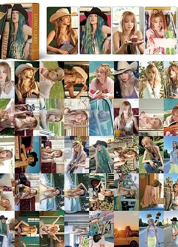 YUQI LOMO KART 55 PARÇA - Görsel 3