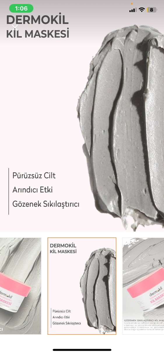 Dermokil Gözenek Sıkılaştırıcı Kil Maskesi 50 ml - Görsel 3