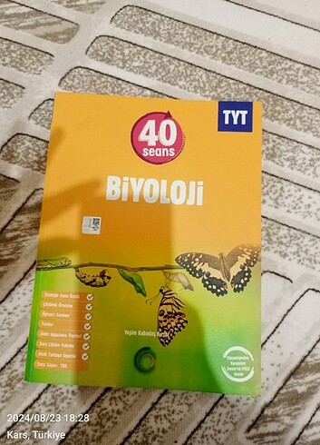 Konu anlatımlı 40 Seans TYT Biyoloji 