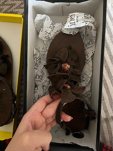 37 Beden Cypres kadın sandalet parmak arası