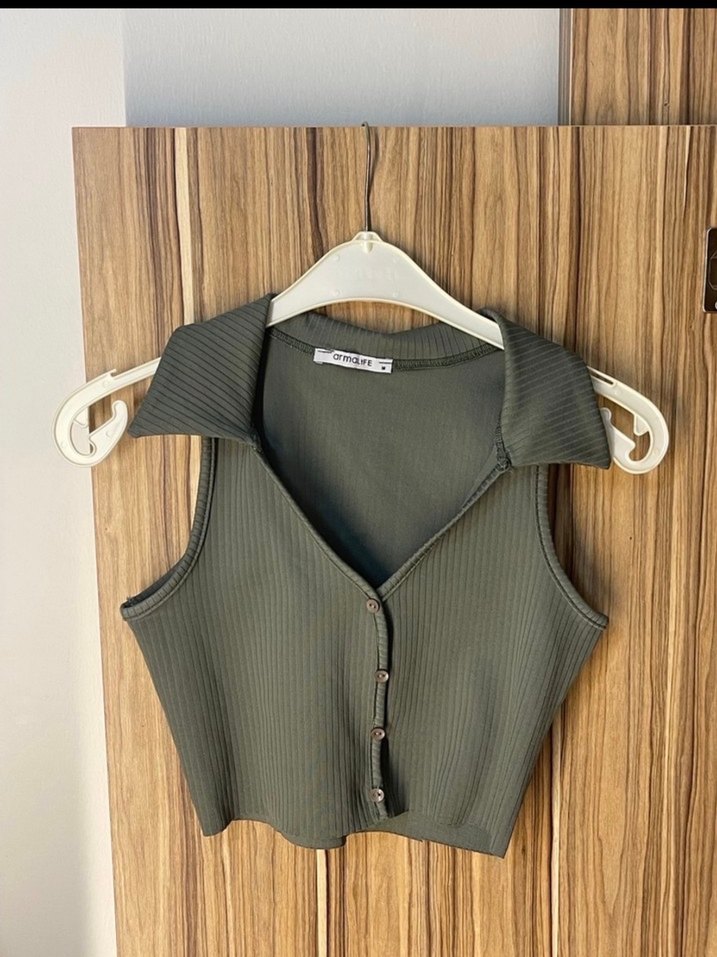 Beyaz Baskılı Kısa Kollu Kadın Tişört - Görsel 2