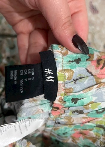 Bohem Çiçek Desenli Midi  Etek - Görsel 2