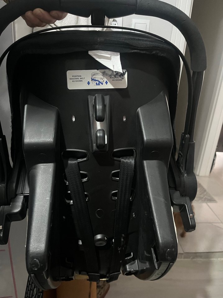 Siyah Bebek Araba Koltuğu - Görsel 3