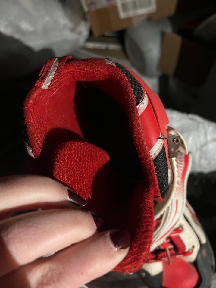 Kırmızı Tokalı Biker Paten - Görsel 3