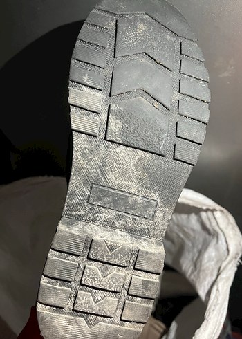 Siyah Deri Bağcıklı Punk Bot - Görsel 8