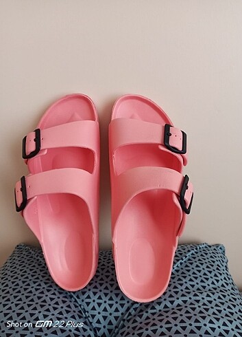 39 Beden pembe Renk Birkenstock Terlik 