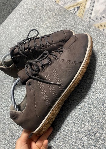 Kahverengi Gri Adidas Normcore Erkek Ayakkabı - Görsel 4