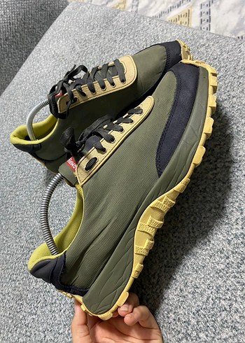 Haki Kamuflaj Erkek Spor Ayakkabı Velcro - Görsel 6