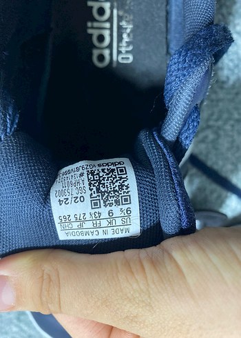 Erkek Lacivert Adidas Spor Ayakkabı - Görsel 8