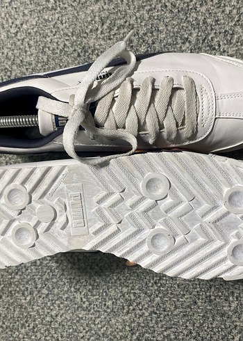 Beyaz Lacivert Puma orjinal Spor Ayakkabı - Görsel 10