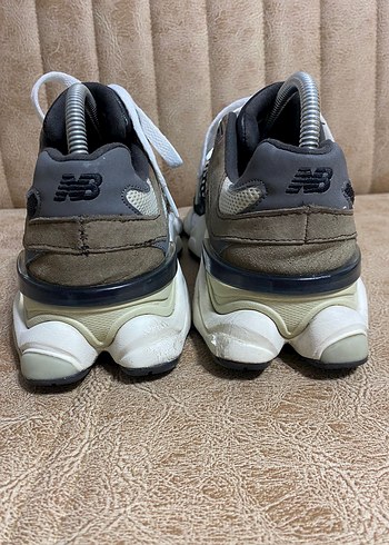 41,5 Beden New Balance Bej Gri Bağcıklı orjinal Spor Ayakkabı