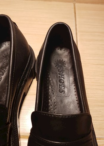 37 Beden siyah Renk Siyah Platform Kadın Klasik Loafer
