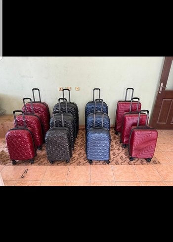 3 BOY Tek fiyat desenli Valiz TAM SİLİKON KIRILMAZ A KALİTE - Görsel 6